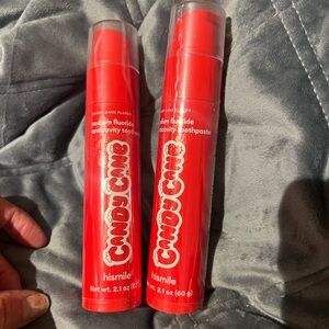 HiSmile Candy Cane Craze Toothpaste, Two, new sealed tubes